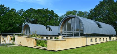 Metal roofing on a Dutch Barn conversion 